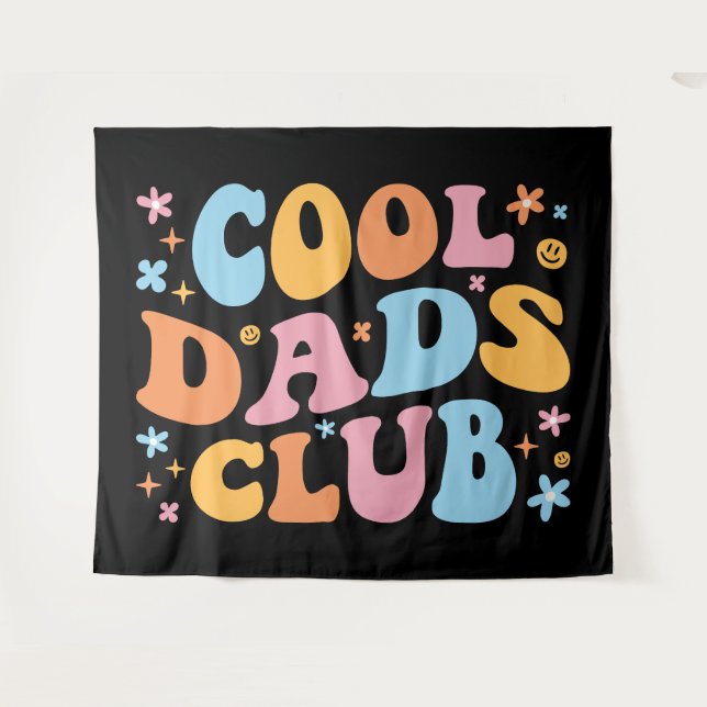 Cool Dads Club III Tapestry (Front (Horizontal))