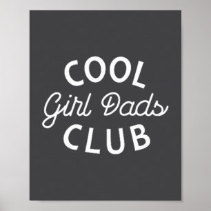 Cool Dads Club New Dad Father's Day For Dad Men  Poster