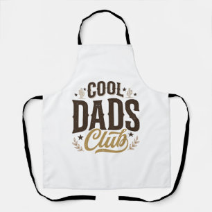 Cool Dads Club Vintage Dad Shirt Design_1 Apron