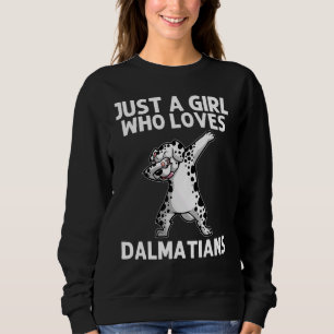 Cool Dalmatian For Girls Kids Dalmatians Hip Hop D Sweatshirt