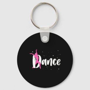 Cool Dance For Women Girls Ballroom Lyrical Hip Ho Key Ring