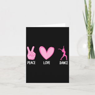 Cool Dance For Women Girls Dancing Related Hip Hop Card