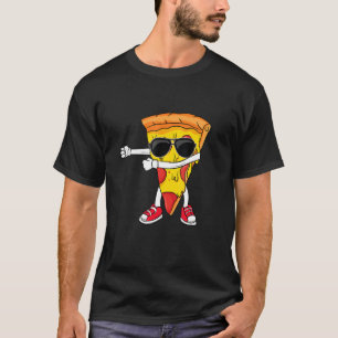 Cool Dancing Pizza Dance Pizza Slice Toddler Boy P T-Shirt