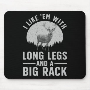 Cool Deer Hunting Art For Men Women Hunting Wildli Mouse Pad