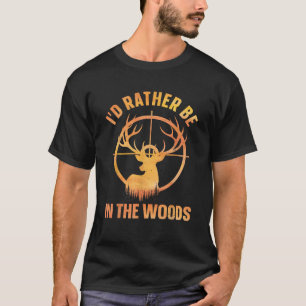 Cool Deer Hunting Art For Men Women Kids Hunter De T-Shirt