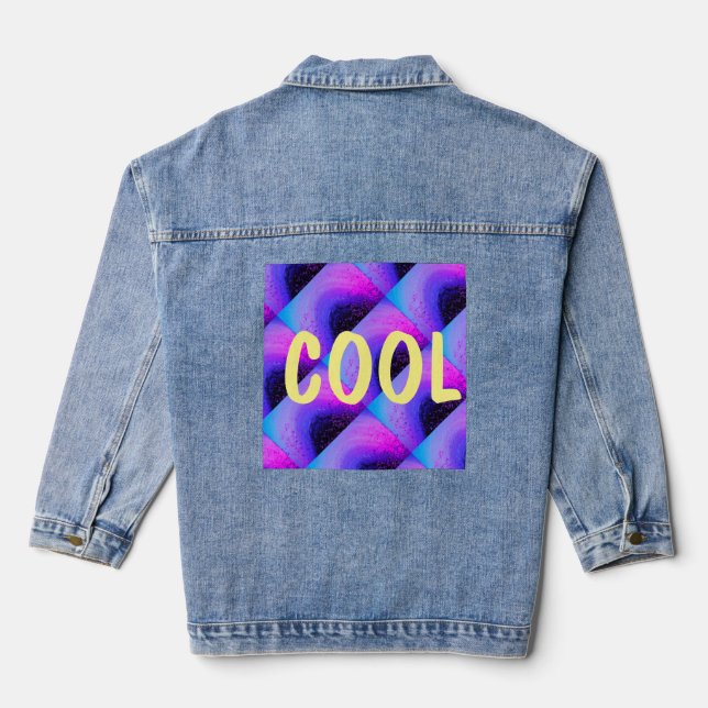 Cool Denim Jacket (Back)