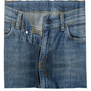 Cool denim texture Shower Curtain