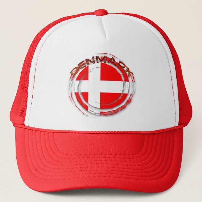 Cool Denmark Hat! Trucker Hat (Front)