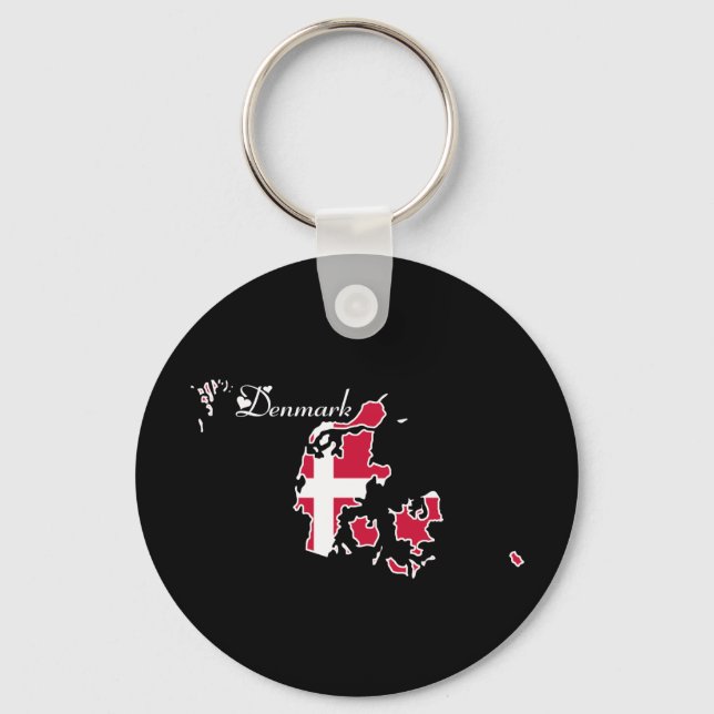 Cool Denmark Key Ring (Front)