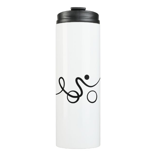 Cool design for cyclists thermal tumbler (Front)