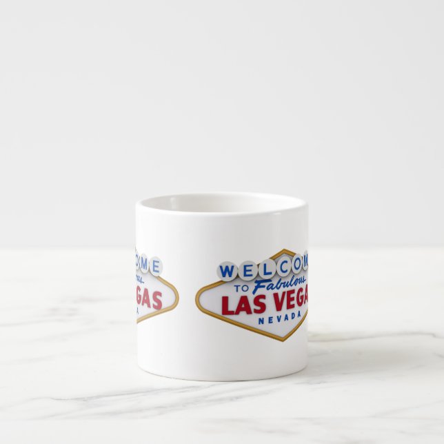 cool designer mug welcome to las vegas (Front)