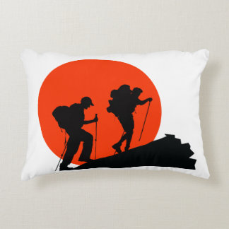 cool designer pillow i love hiking