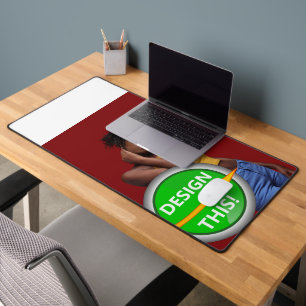 COOL! Desk Mat - 31.5" x 15.5" - Custom