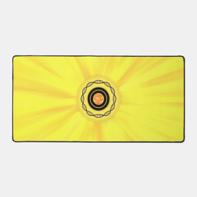 Cool desk mat for laptop and mouse (Front)