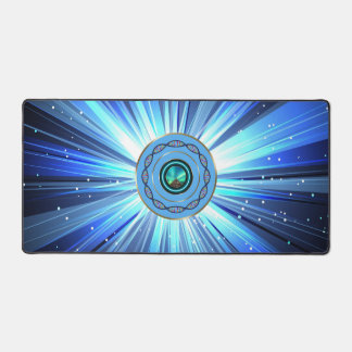 Cool desk mat for laptop and mouse