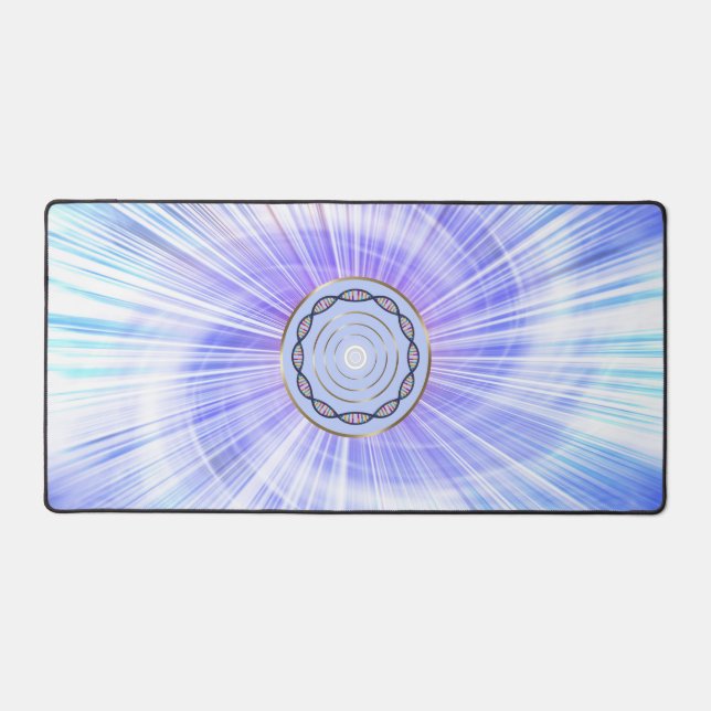 Cool desk mat for laptop and mouse (Front)