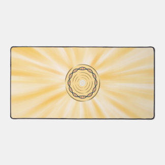 Cool desk mat for laptop and mouse