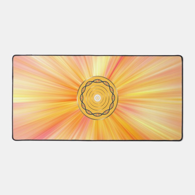 Cool desk mat for laptop and mouse (Front)