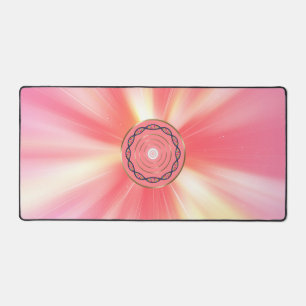 Cool desk mat for laptop and mouse