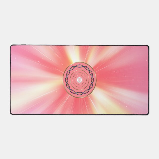 Cool desk mat for laptop and mouse (Front)