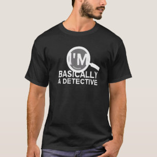 Cool Detective For Men Women Murder Shows True Cri T-Shirt