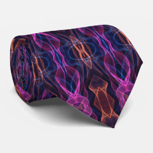 Cool Digital Multicolored Pattern  Tie