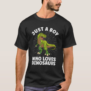 Cool Dinosaur Design For Men Boys Dino Animal Dino T-Shirt