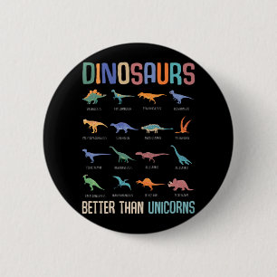 Cool Dinosaur Fan Dino Boys Trex 6 Cm Round Badge
