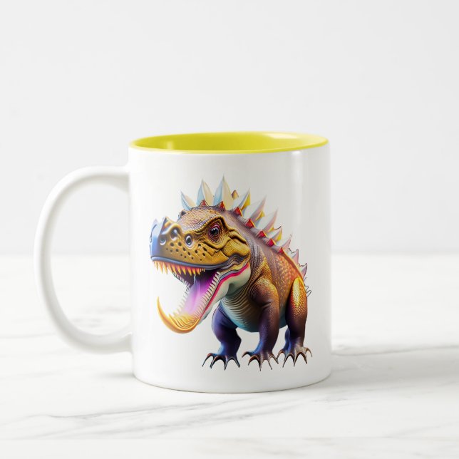 Cool Dinosaur Kid's Mug (Left)