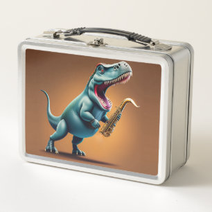 Cool Dinosaur Metal Lunchbox