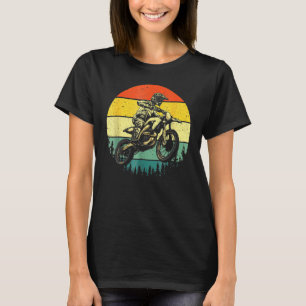 Cool Dirt Bike Men Women Motocross Vintage Motorcy T-Shirt