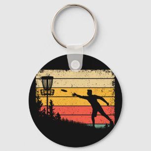 Cool Disc Golf Art For Men Women Spors Disc Golf P Key Ring