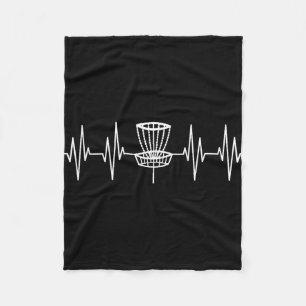 Cool Disc Golf Design For Men Women Disc Golf Play Fleece Blanket