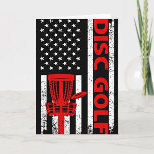 Cool Disc Golf Design For Men Women Kids Disc Golf Card