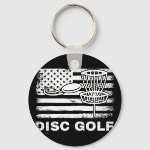 Cool Disc Golf Design For Men Women Kids Disc Golf Key Ring
