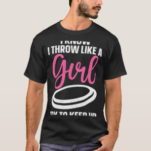 Cool Disc Golf Design For Women Girls Disc Golfer T-Shirt