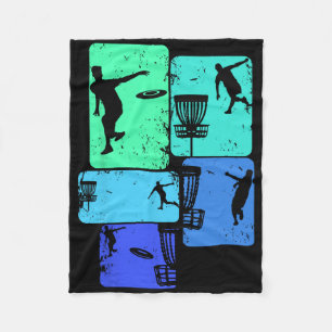 Cool Disc Golf Designs And Gift Ideas Men Boys Kid Fleece Blanket