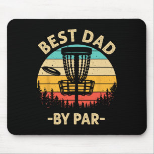 Cool Disc Golf For Men Dad Sports Tournament Best Mouse Pad