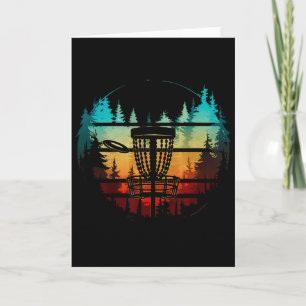 Cool Disc Golf In The Trees Disc Golf Card