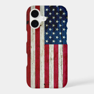 Cool Distressed American Flag Wood Rustic