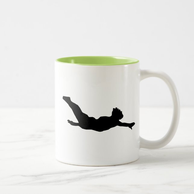 Cool Diving Two-Tone Coffee Mug (Right)