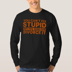 Cool Divorce For Men Women Newly Breakup Marriage T-Shirt