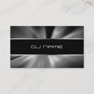 Cool DJ Business Card
