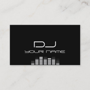 Cool DJ Business Card