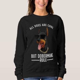 Cool Doberman For Men Women Dobie Pinscher Puppy D Sweatshirt