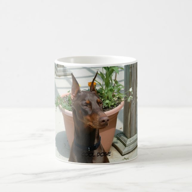 cool dobie coffee mug (Center)