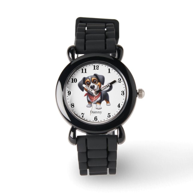 Cool Dog add name Watch (Front)