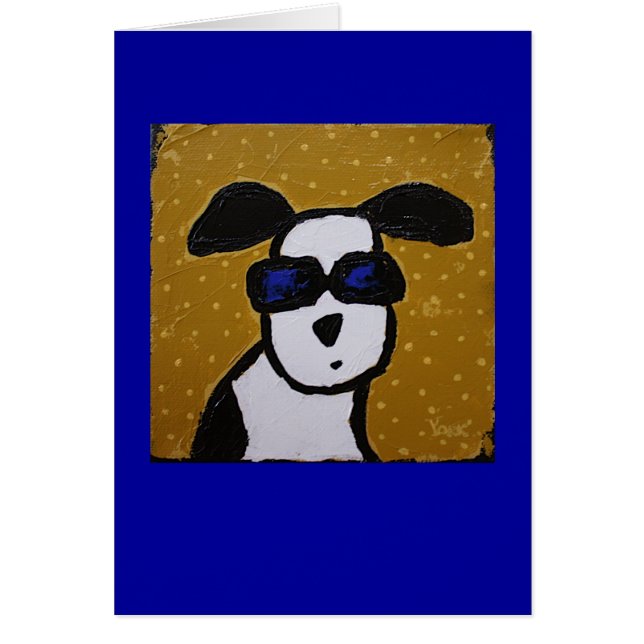 cool dog card (Front)
