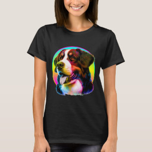 COOL DOG COLORFUL RAINBOW T-Shirt