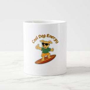 Cool Dog Energy Large Coffee Mug